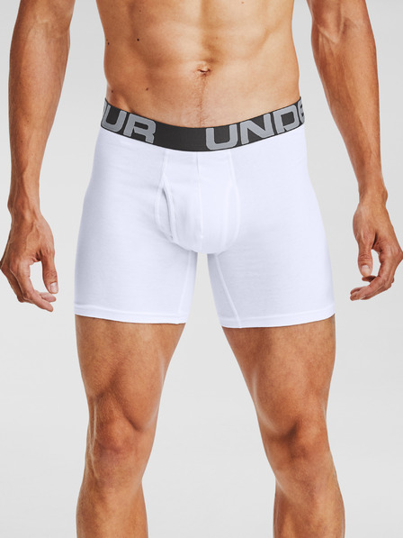 Under Armour Herren Boxershorts Under Armour Charged Cotton 6in (3er-Pack)