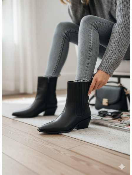 Orsay Schwarze Damen-Winterstiefel ORSAY