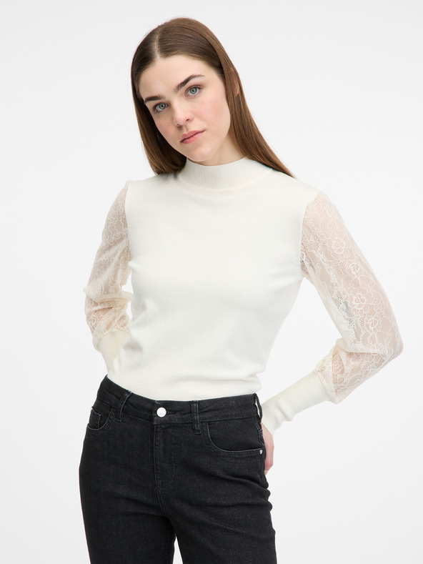 Orsay Cremefarbener Damenpullover ORSAY