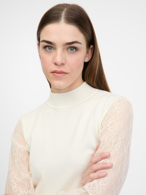 Orsay Cremefarbener Damenpullover ORSAY