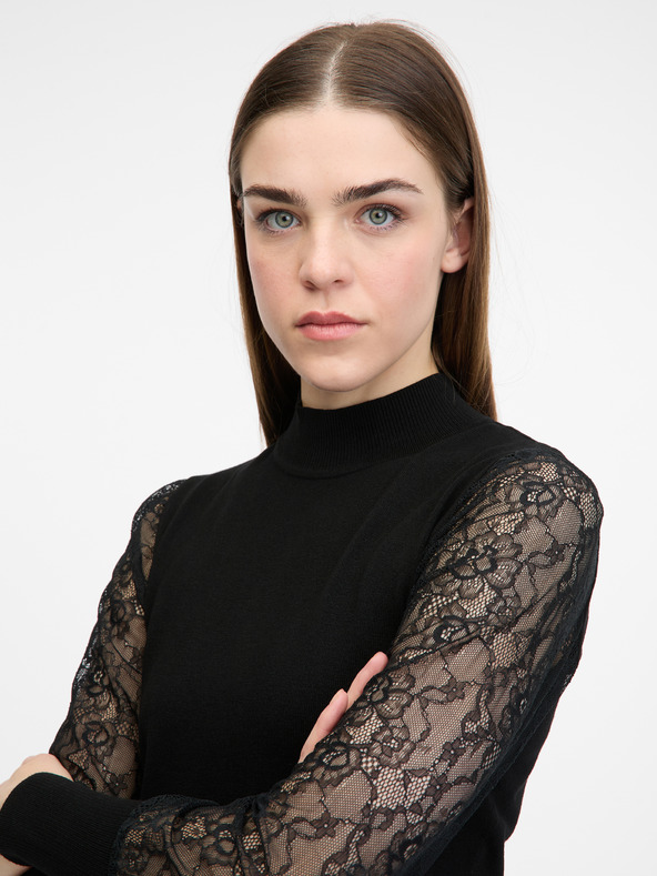 Orsay Schwarzer Damenpullover ORSAY