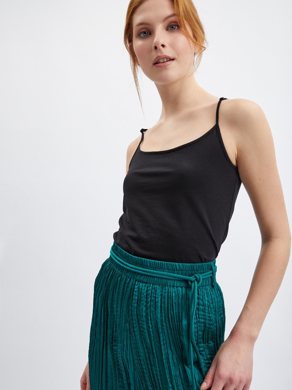 Orsay Dunkelgrüne Damenhose ORSAY