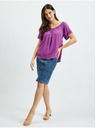 Orsay Lila Damenbluse ORSAY