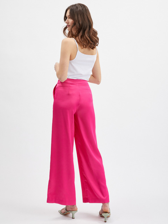 Orsay Pinke, weit geschnittene Damenhose ORSAY