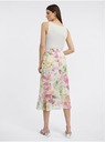 Orsay Rosa-weiße Damen Blumen Midi-Rock von ORSAY
