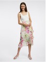 Orsay Rosa-weiße Damen Blumen Midi-Rock von ORSAY