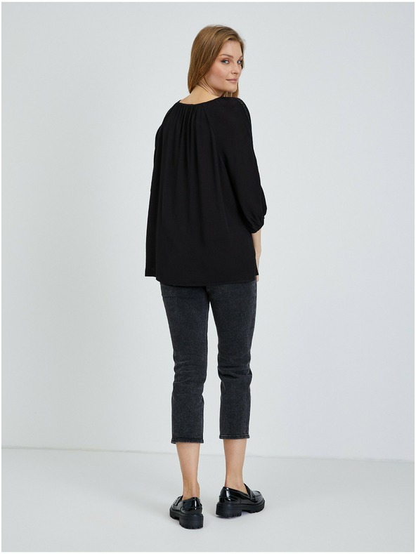 Orsay Schwarze Bluse ORSAY