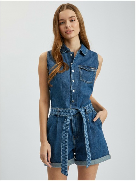 Orsay Blauer Damen-Jumpsuit aus Denim ORSAY