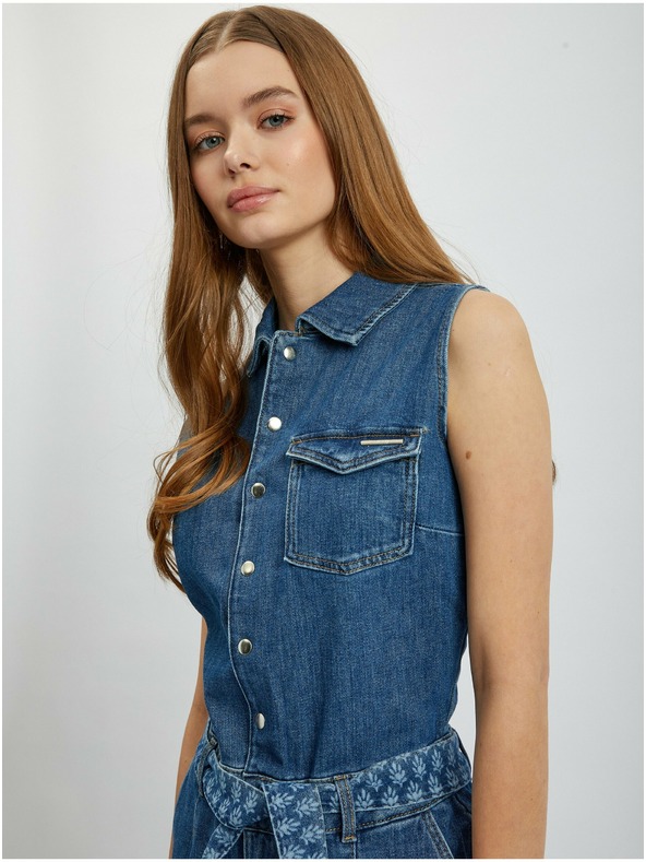 Orsay Blauer Damen-Jumpsuit aus Denim ORSAY