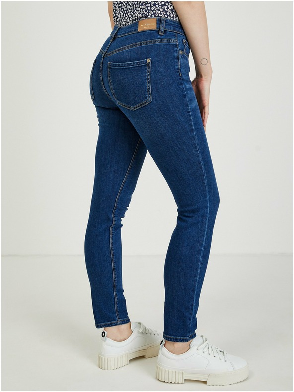Orsay Dunkelblaue Damen Slim Fit Jeans ORSAY