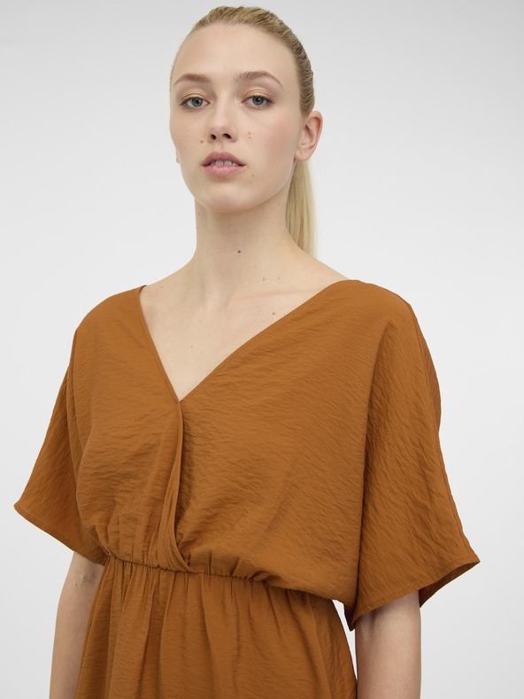 Orsay Braunes kurzes Damenkleid ORSAY