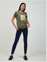 Orsay Khaki-T-Shirt mit Print von ORSAY