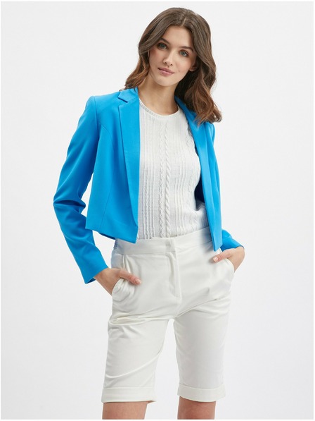 Orsay Blaues Damen Cropped Sakko ORSAY