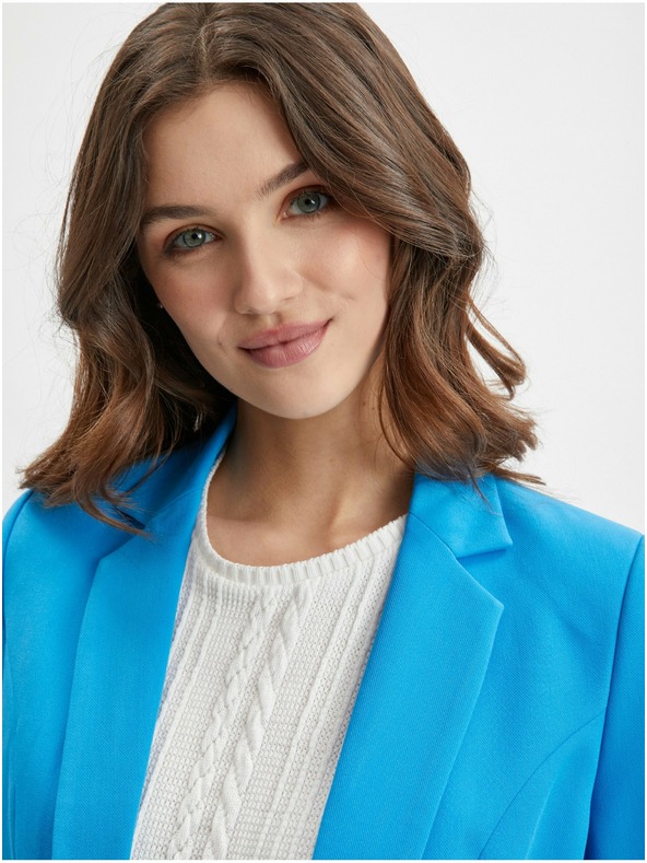 Orsay Blaues Damen Cropped Sakko ORSAY