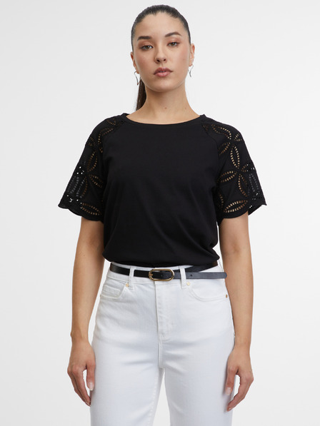 Orsay Schwarzes Damen-T-Shirt ORSAY