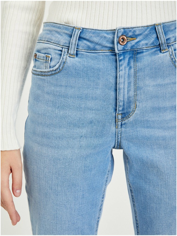 Orsay Hellblaue Straight-Fit-Jeans Damen ORSAY