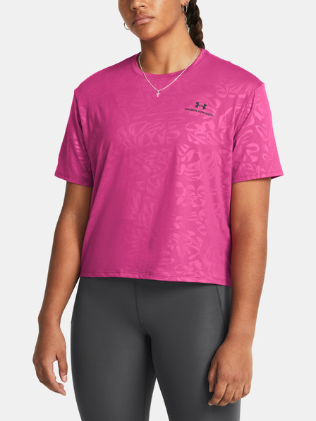 Under Armour Damen-Shirt Under Armour Vanish Energy Emboss Crop SS
