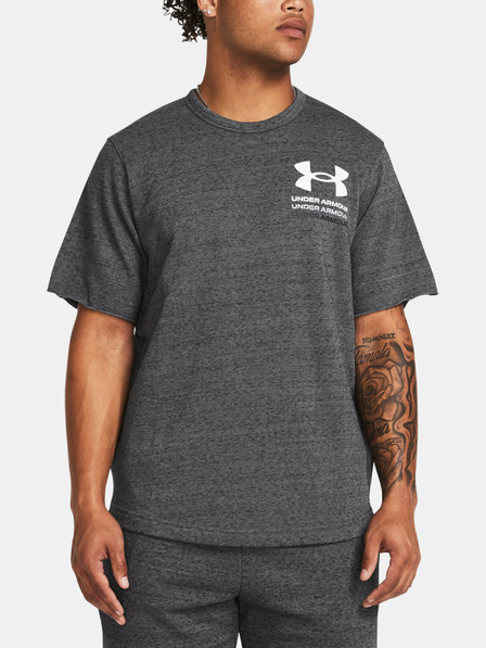 Under Armour Herren T-Shirt Under Armour UA Rival Terry SS Colorblock