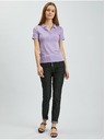 Orsay Hellviolettes Damen-Strick-Poloshirt ORSAY