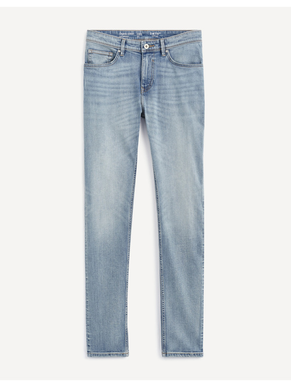 Celio Hellblaue Herren-Slim-Fit-Jeans Celio C25 Voslight25