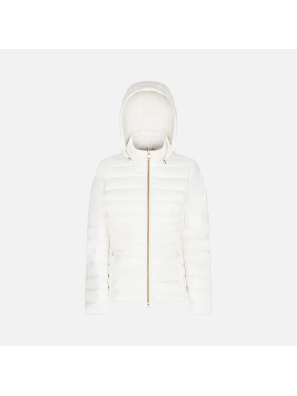 Geox Weiß Damen Steppjacke Geox Jaysen