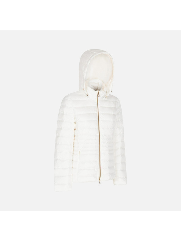 Geox Weiß Damen Steppjacke Geox Jaysen
