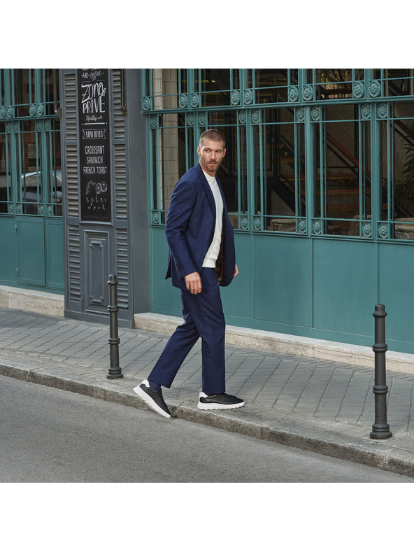 Geox Schwarz Herren Geox Spherica EC4.1 Turnschuhe