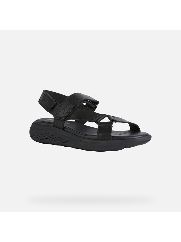 Geox Schwarze Damen-Sandalen Geox Spherica EC5W