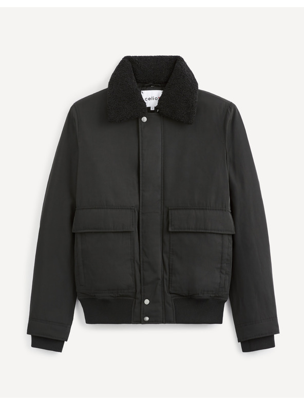 Celio Schwarze Jacke Celio Suborgnyl