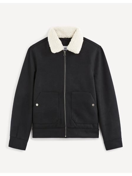 Celio Dunkelblaue Jacke Celio Vujackwoo2