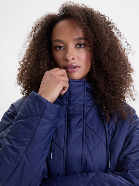 Orsay Dunkelblauer Damen-Steppmantel ORSAY