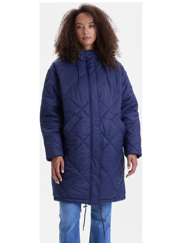 Orsay Dunkelblauer Damen-Steppmantel ORSAY