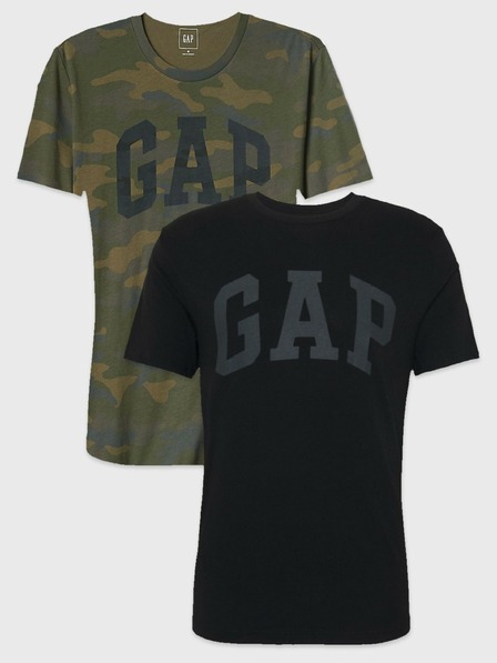 GAP Gap-Logo-Basic-T-Shirts, 2er-Set GAP