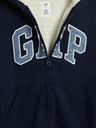 GAP Isoliertes Kinder-Sweatjacke mit Logo GAP