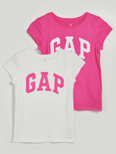 GAP Kinder T-Shirts GAP Logo, 2 Stück