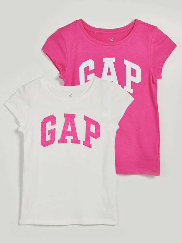 GAP Kinder T-Shirts GAP Logo, 2 Stück
