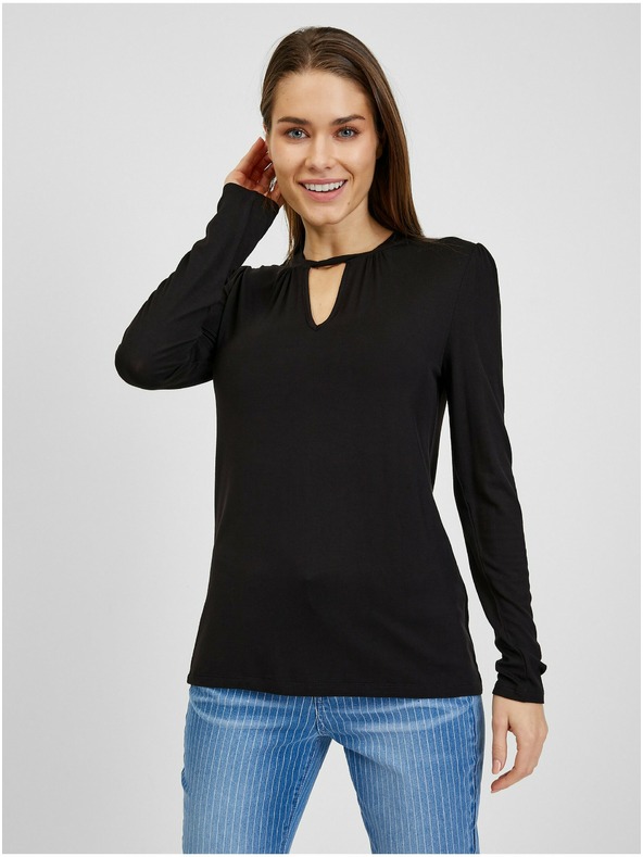 Orsay Schwarzes Damen-T-Shirt ORSAY
