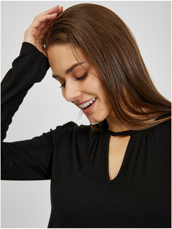 Orsay Schwarzes Damen-T-Shirt ORSAY