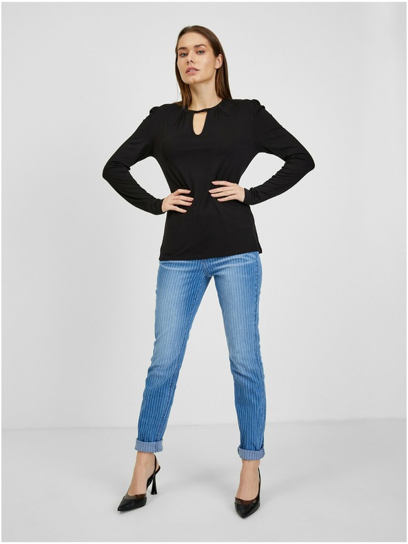 Orsay Schwarzes Damen-T-Shirt ORSAY