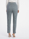 Orsay Schwarz-blau gemusterte Damenhose ORSAY
