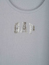 GAP Top mit metallischem Logo GAP