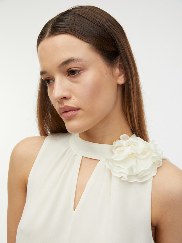 Orsay Cremefarbene Damenbluse ORSAY