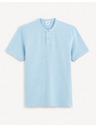 Celio Hellblaues Herren-Poloshirt Basic Celio Gesohel