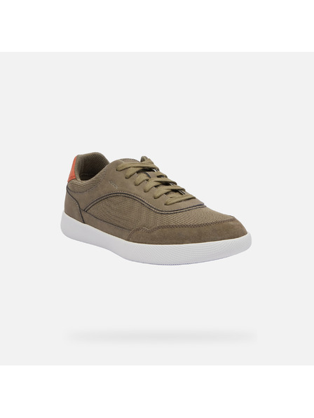Geox Hellgrüne Herren-Sneaker Geox Rieti