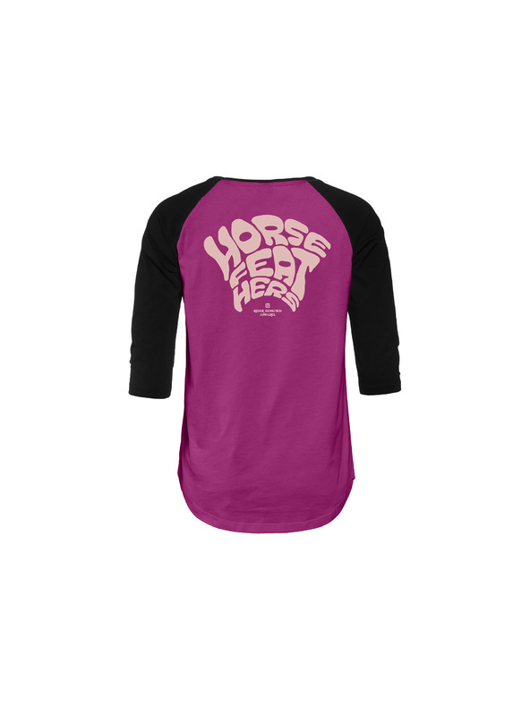 Horsefeathers Top Kandre - Orchidee/Schwarz