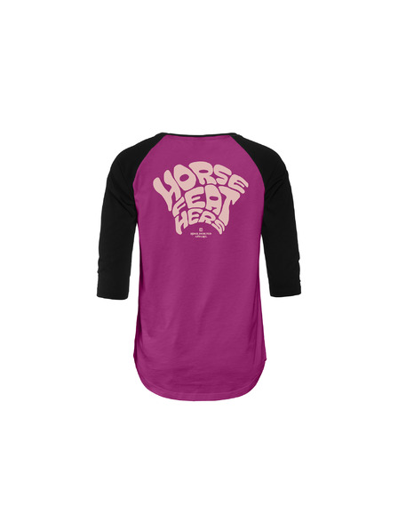 Horsefeathers Top Kandre - Orchidee/Schwarz