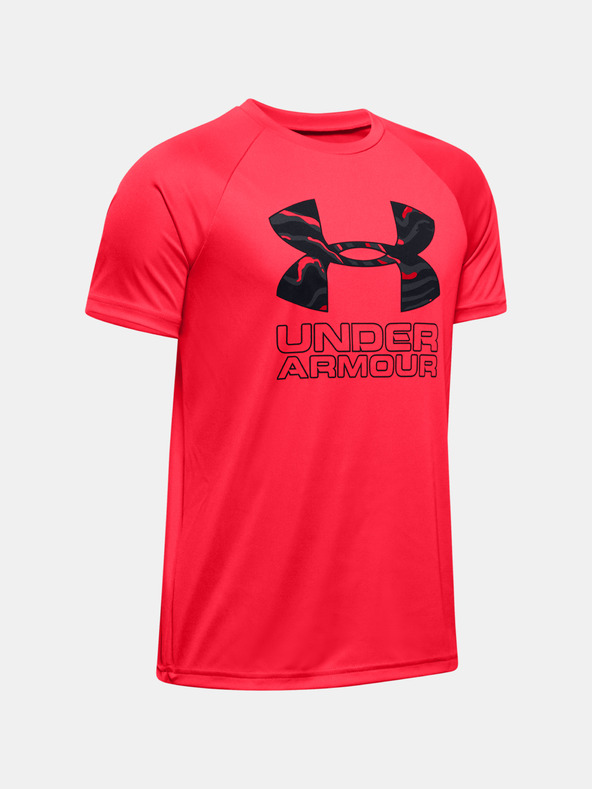 Under Armour Jungen T-Shirt Under Armour Tech Hybrid Prnt Fill SS