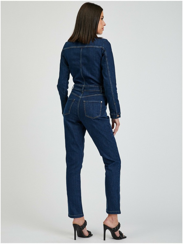 Orsay Dunkelblauer Damen-Jumpsuit aus Denim ORSAY