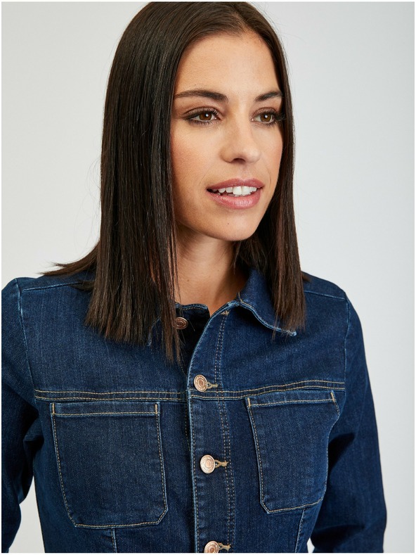 Orsay Dunkelblauer Damen-Jumpsuit aus Denim ORSAY