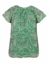 Orsay Grüne gemusterte Damenbluse ORSAY
